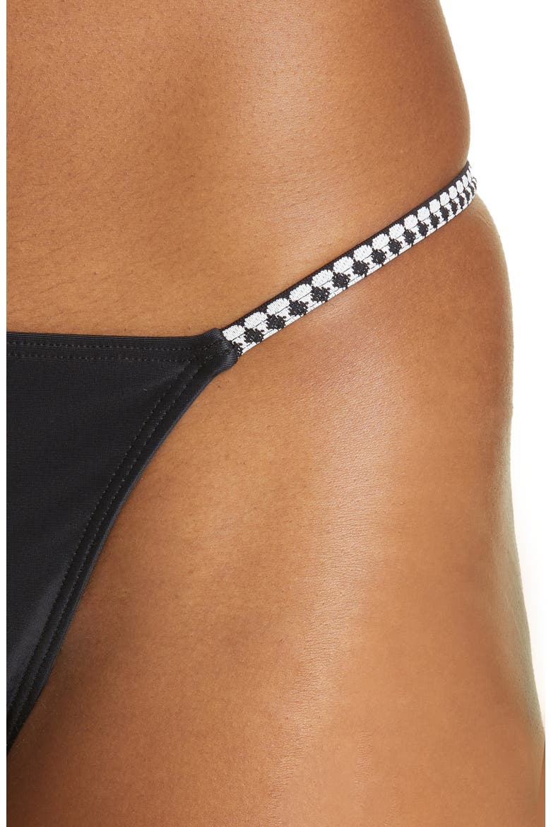Lena Brazilian Bikini Bottoms, Alternate, color, BLACK