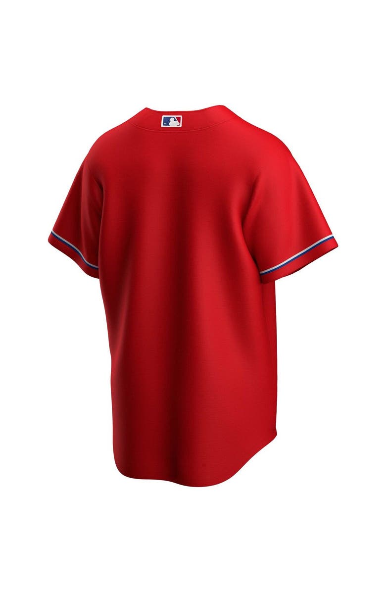 Nike Men's Nike Red Philadelphia Phillies Alternate Replica Team Jersey, Alternate, color,