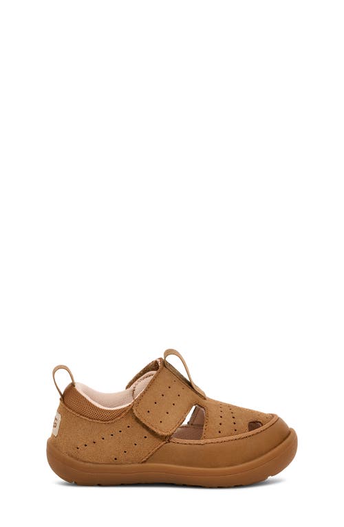 Ugg(r) Kids' Adventurer Fisherman Sandal In Chestnut