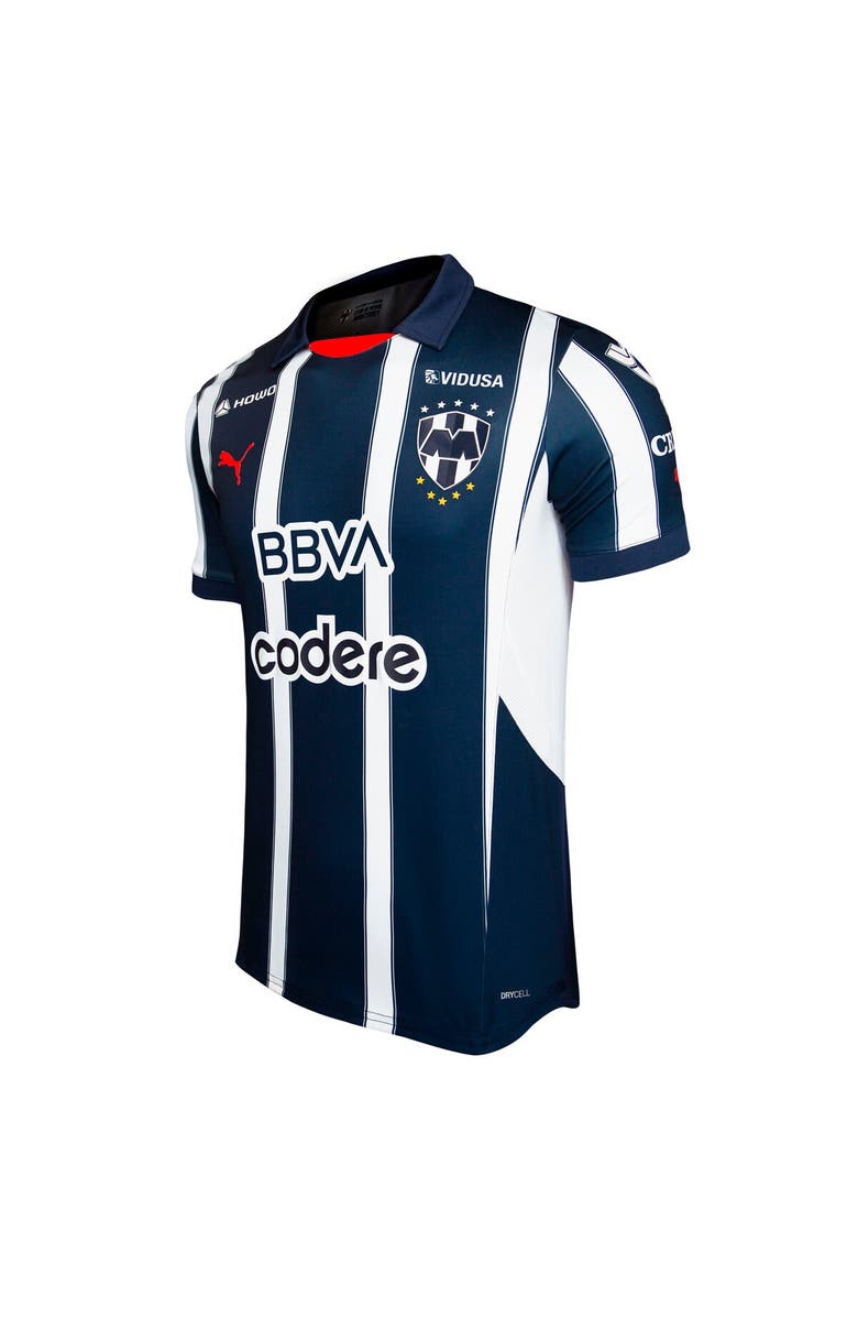 PUMA Men's Puma Navy CF Monterrey 2024/25 Home Authentic Jersey, Alternate, color, 