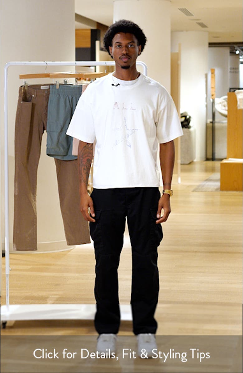Local Produce Oversize Cotton Graphic T-Shirt