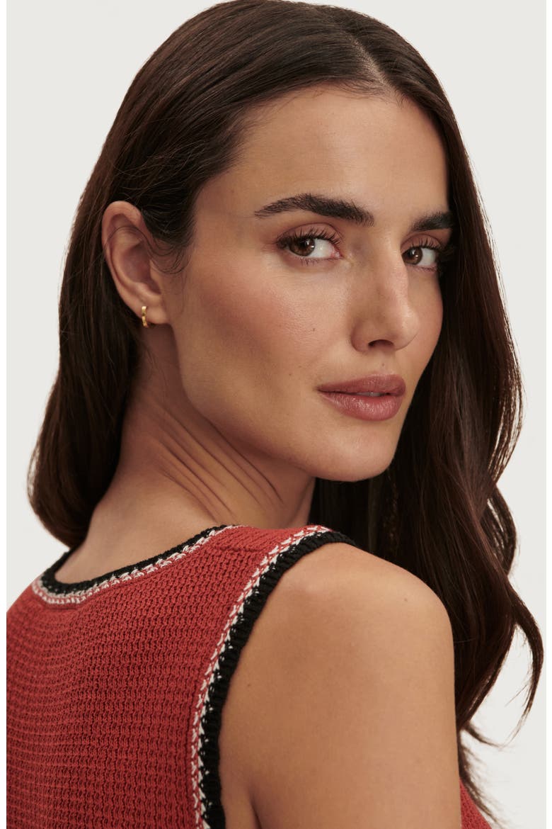 Higson Cotton Knit Tank, Alternate, color, BOSSA NOVA