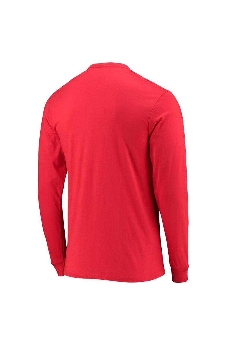 STARTER Men's Starter Red Atlanta Falcons Halftime Long Sleeve T-Shirt, Alternate, color, Red