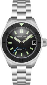 SPINNAKER Piccard Automatic Bracelet Watch, 45mm
