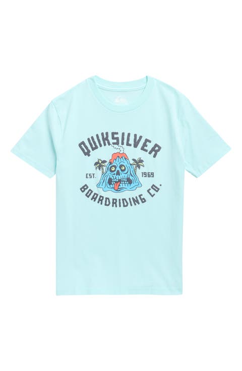 Kids' Island Volcano Graphic T-Shirt