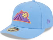 New Era Men's New Era Light Blue Colorado Rockies 2025 City Connect Low Profile 59FIFTY Fitted Hat
