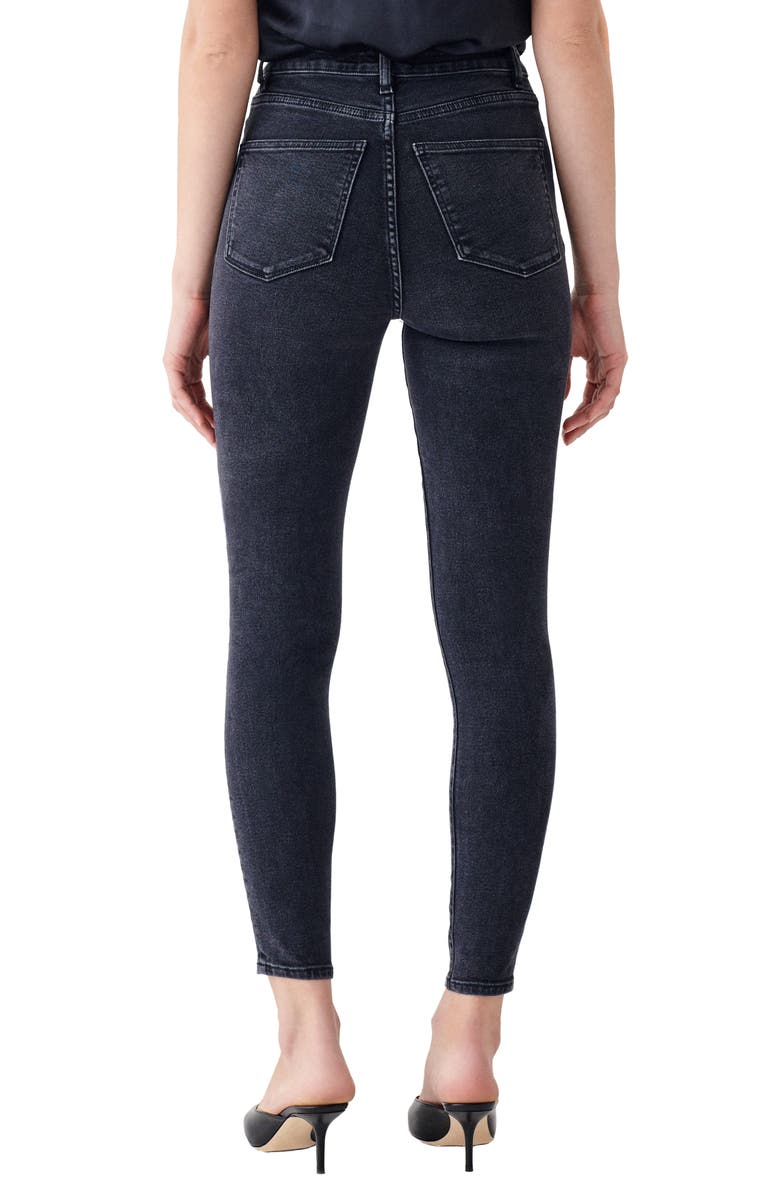 DL1961 x Marianna Hewitt Instasculpt Chrissy Ultra High Waist Ankle Skinny Jeans, Alternate, color,