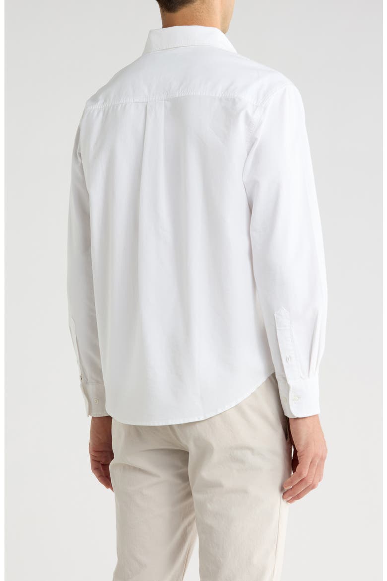 Button-Down Shirt, Alternate, color, OFF WHITE