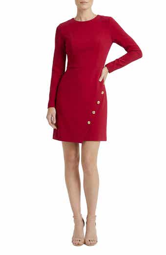 Long Sleeve Sheath Dress