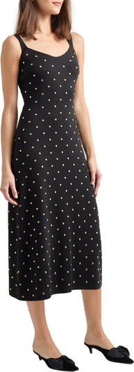 Studded Midi Dress