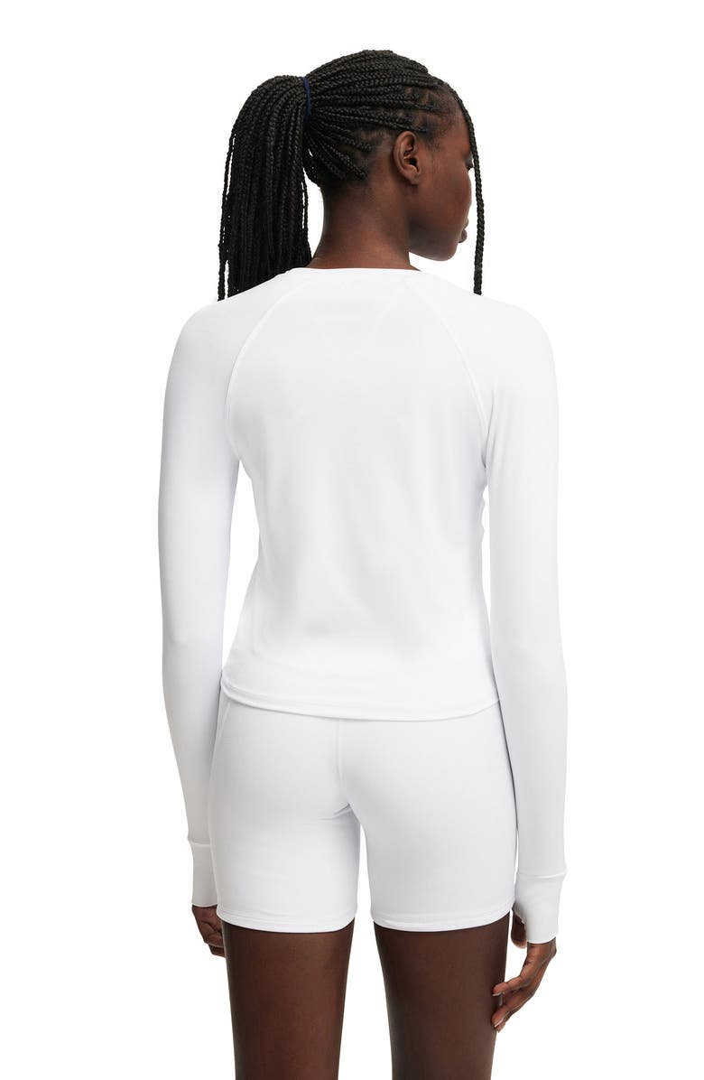 COTTON ON BODY Women's Active Workout Longsleeve, Alternate, color, White