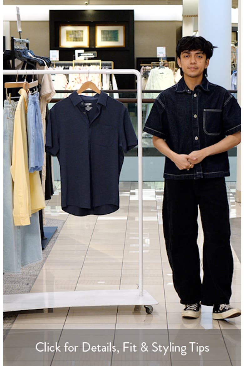 Commuter Seersucker Short Sleeve Button-Up Shirt video