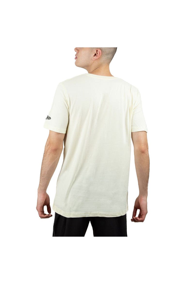 Men's New Era Cream Dallas Cowboys Chrome T-Shirt, Alternate, color, Cream