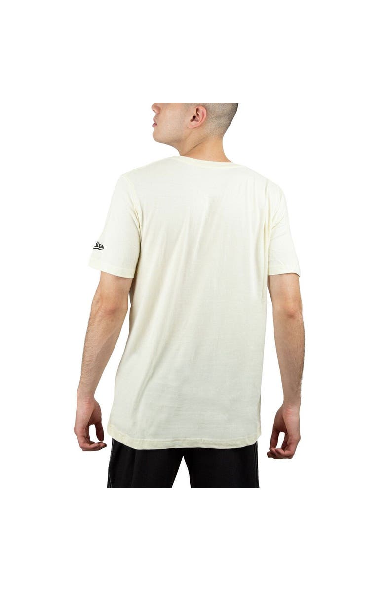 New Era Men's New Era Cream Dallas Cowboys Chrome T-Shirt, Alternate, color, Cream