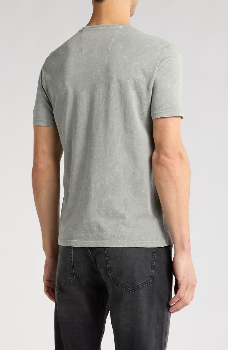 John Varvatos Enzo Marble Wash Cotton T-Shirt, Alternate, color, Med Grey