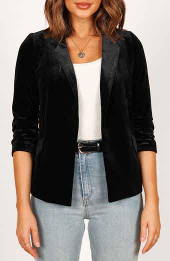 Petal & Pup Vera Velvet Blazer