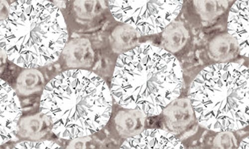 Suzy Levian Diamonds Pavé Simulated Diamond Heart Stud Earrings In White Gold
