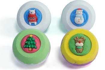 Happy Holidays Aromatherapy Bath Bombs