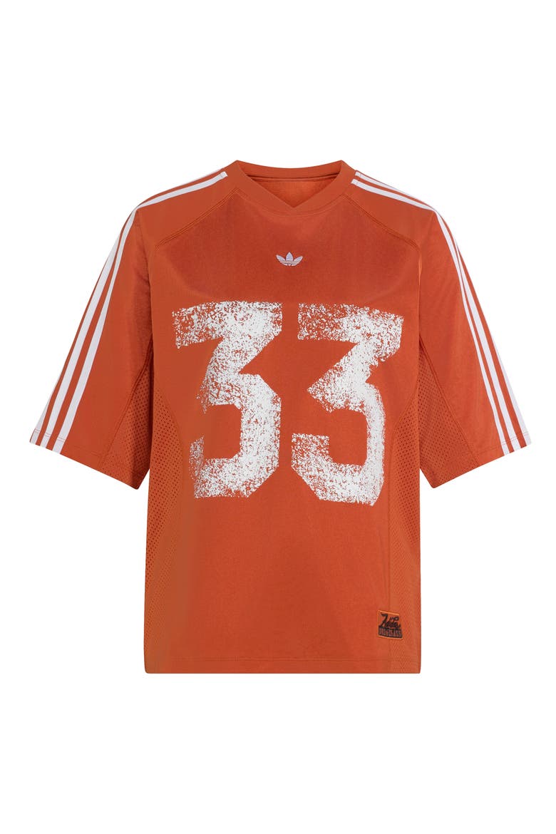 Jersey Graphic T-Shirt, Alternate, color, VERMILLON