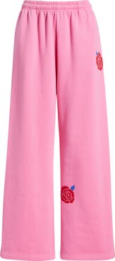 THE MAYFAIR GROUP Be Kind Wide Leg Sweatpants