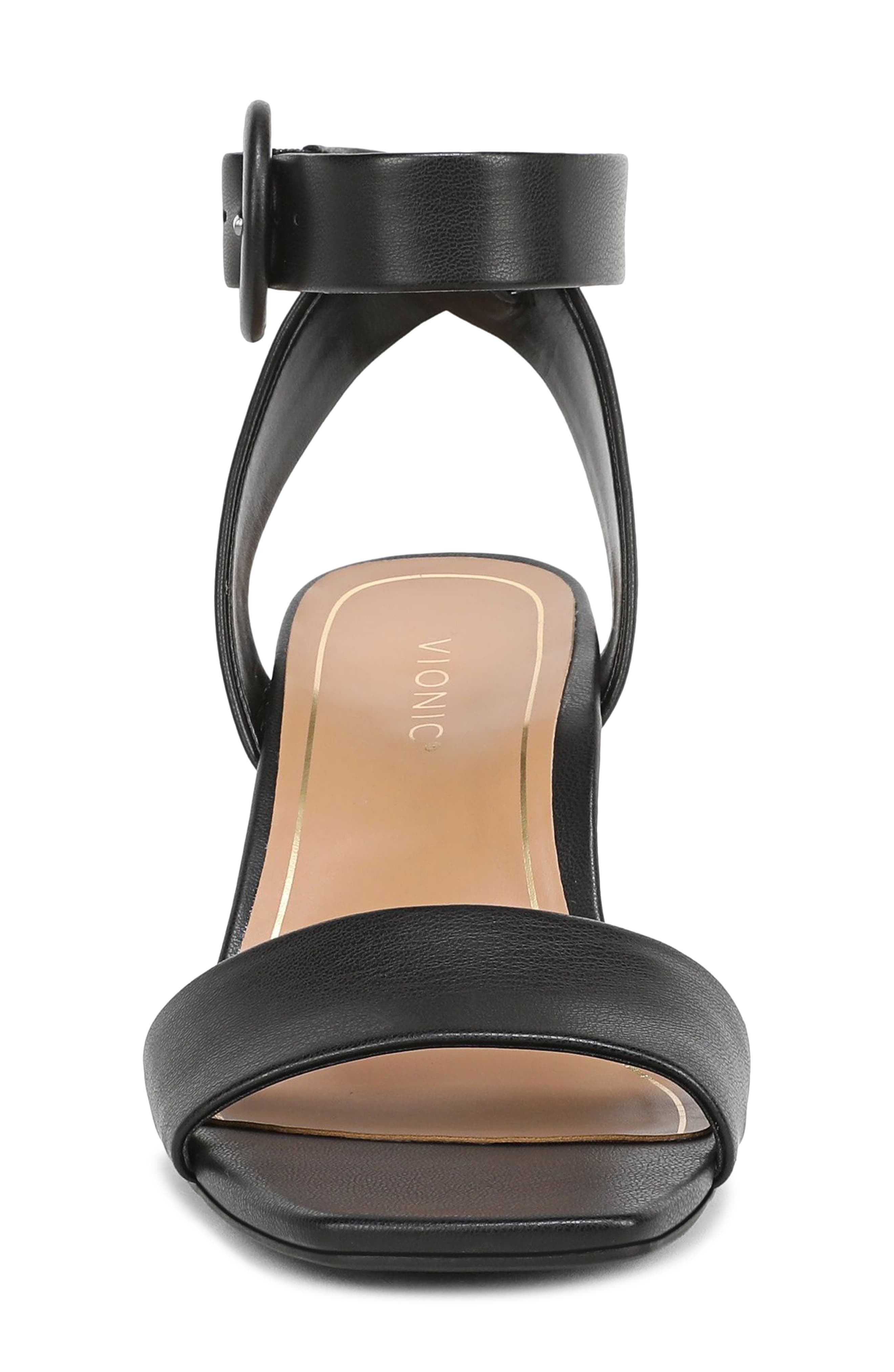 Zinfandel Sandal, Alternate, color, BLACK
