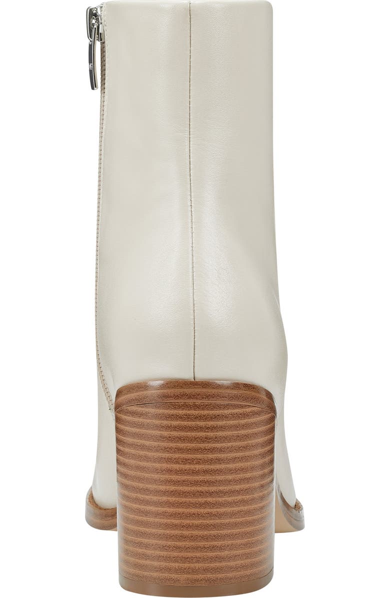 Marc Fisher Block Heel Bootie, Alternate, color, Cream