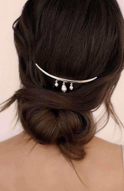 Ettika Imitation Pearl Mermaid Barrette