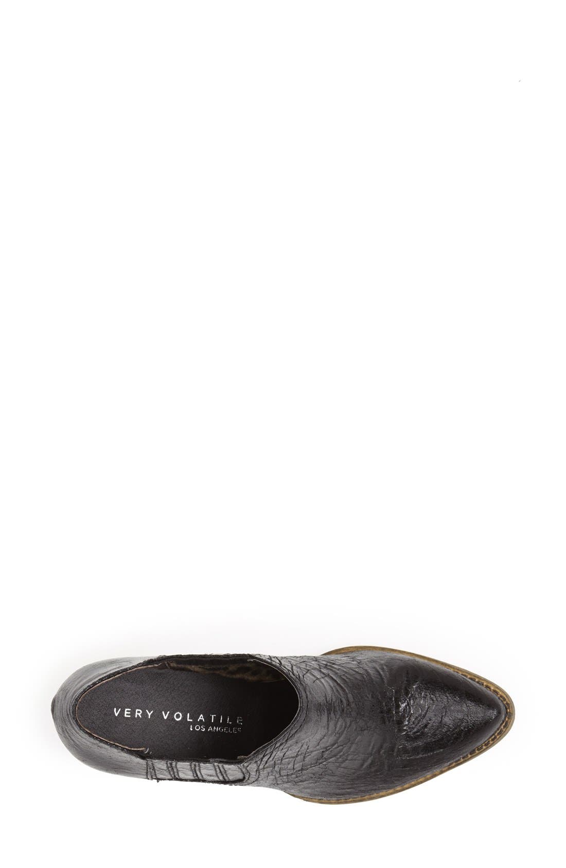 'Canton' Bootie, Alternate, color, BLACK