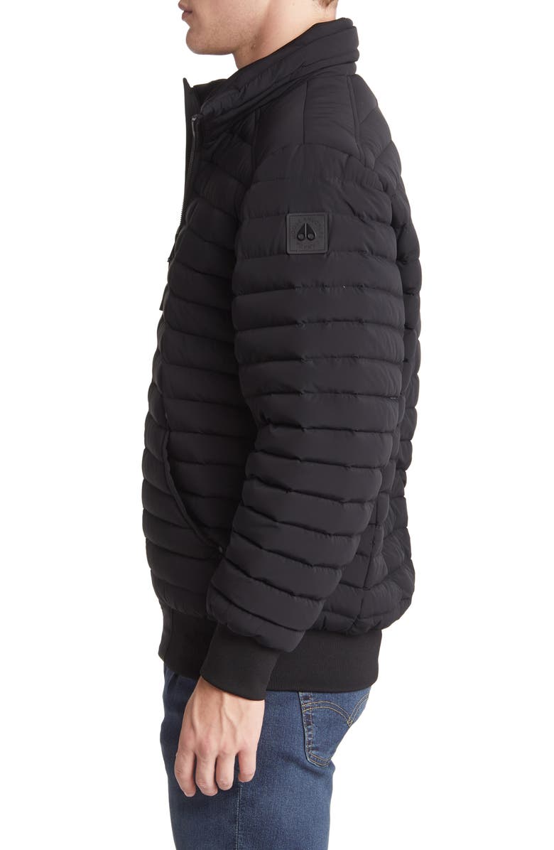 Moose Knuckles Keap Down Bomber Jacket, Alternate, color, 