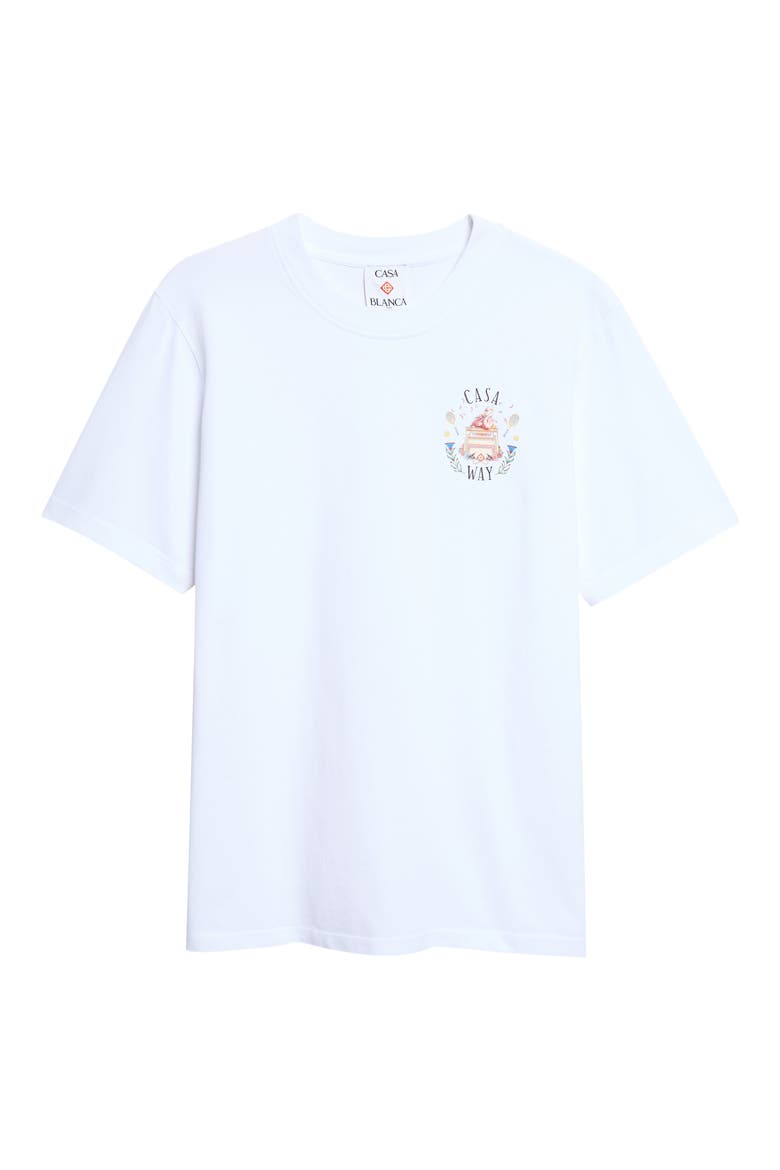 Classic Graphic T-Shirt, Main, color, WHITE JERSEY