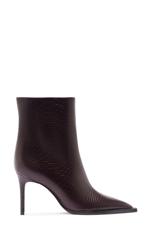 Schutz Mary Stiletto Boot In Brown