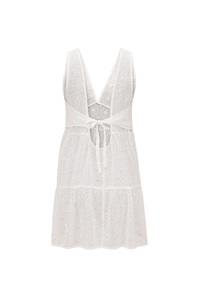 Adore Me Shoshana Swimwear Cover Up Dress Top, Alternate, color, White