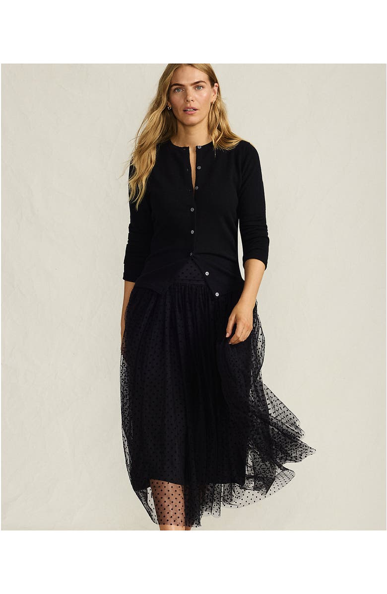 Lands' End Tulle Midi Skirt, Alternate, color, 