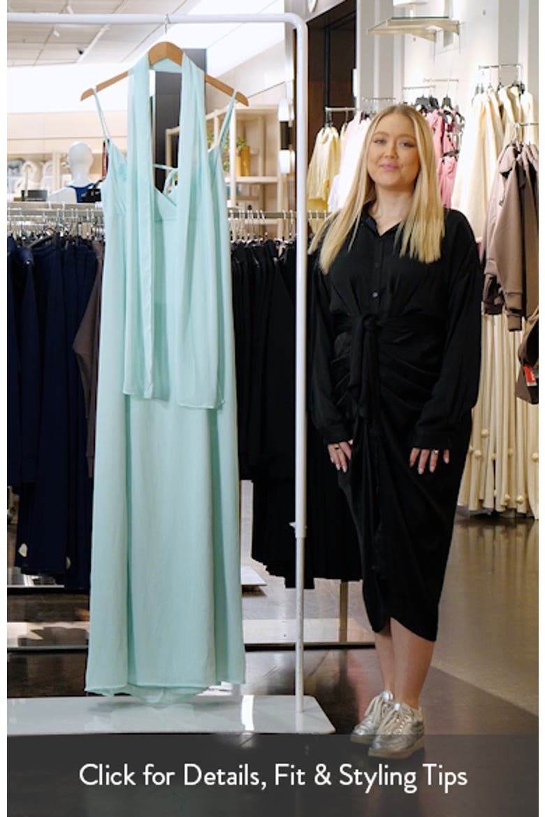 Jadira Chiffon Gown & Scarf Set video