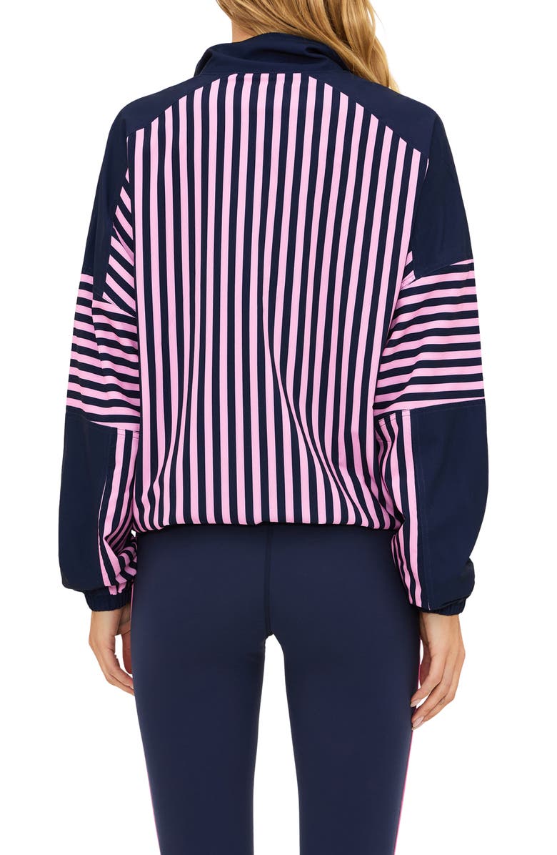 Beach Riot Vespera Half-Zip Jacket, Alternate, color, Sleet Stripe