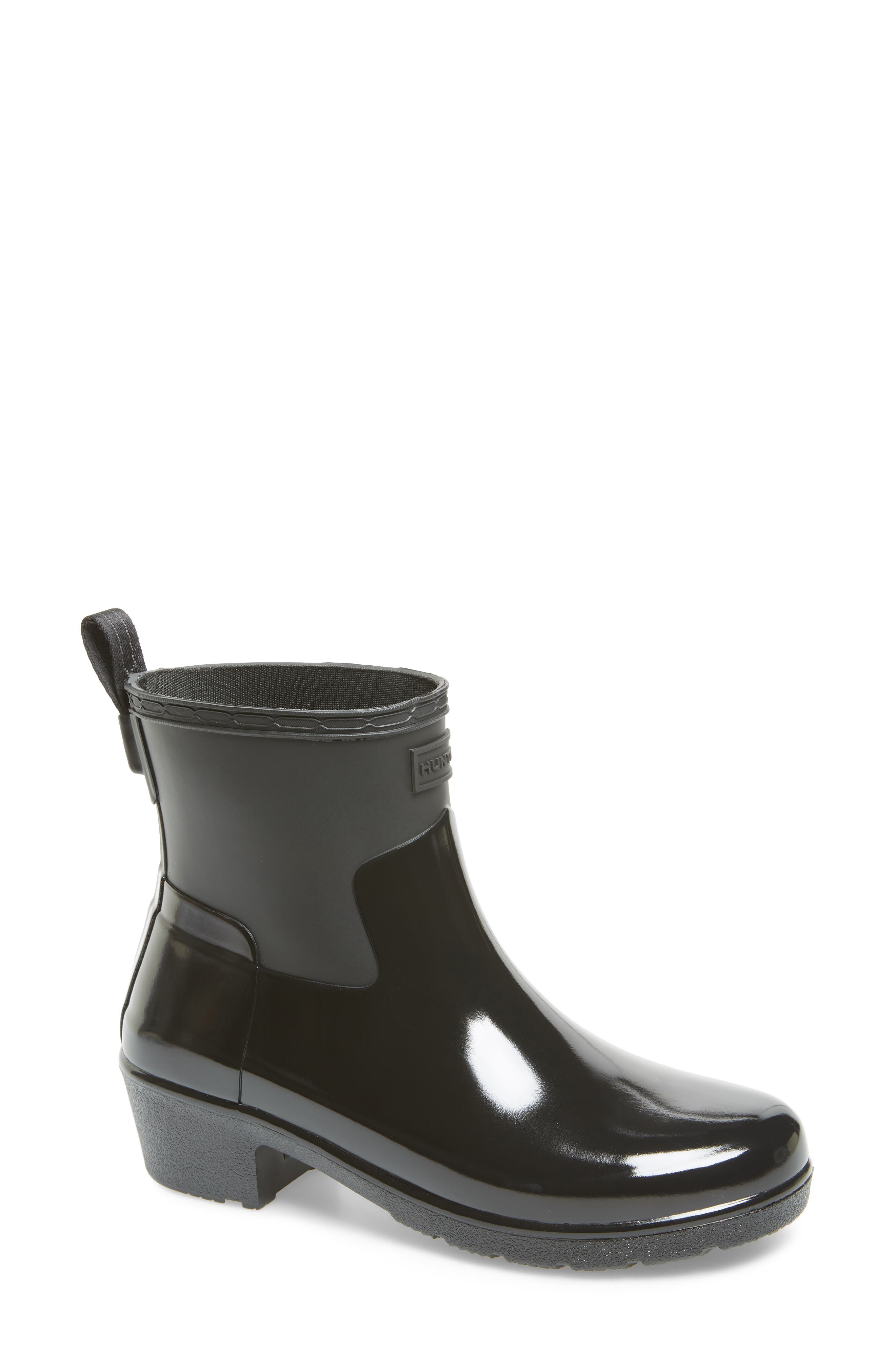 Hunter Original Refined Mixed Finish Waterproof Rain Boot, Main, color, 