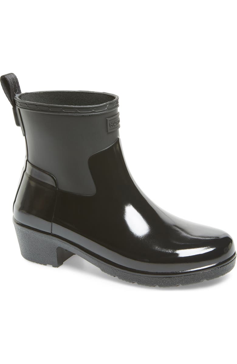 Hunter Original Refined Mixed Finish Waterproof Rain Boot, Main, color,