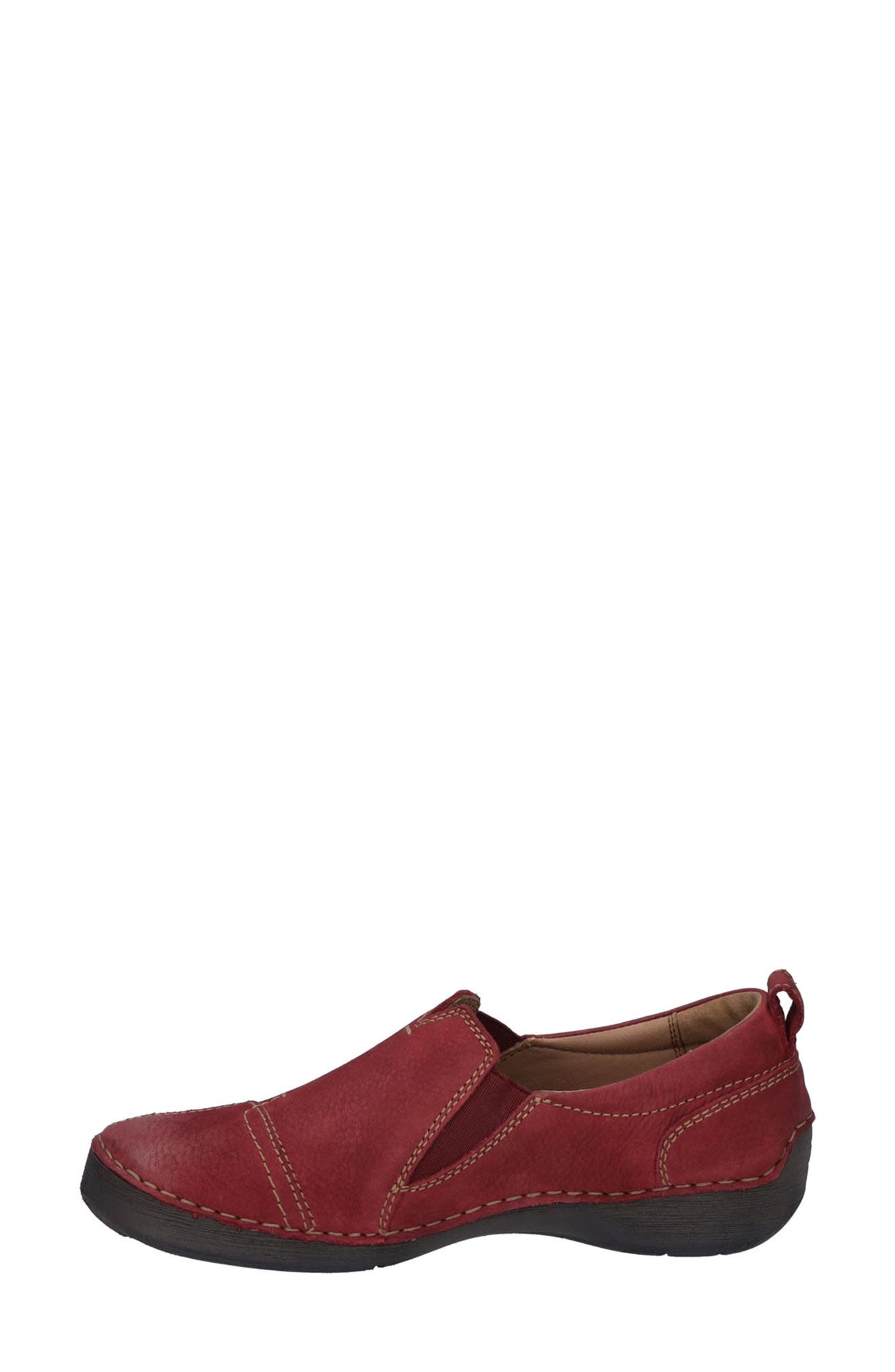 Josef Seibel Fergey 49 Flat, Alternate, color, Red