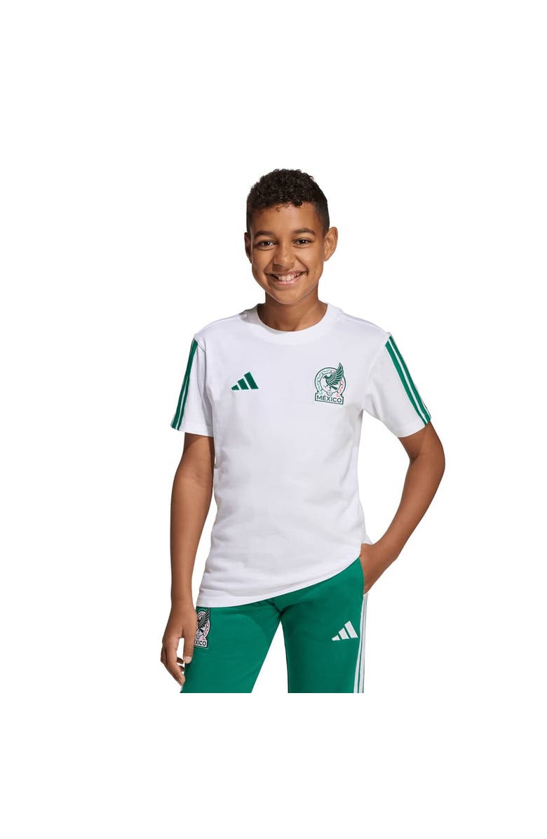 adidas Youth adidas White Mexico National Team FIFA x World Cup Alphaskin T-Shirt, Main, color, White