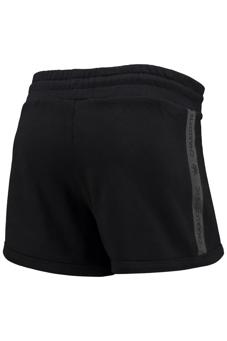 Women's The Wild Collective Black Charlotte FC Chill Shorts, Alternate, color, Black