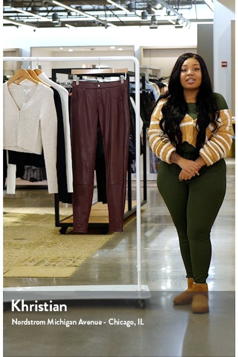 Faux Leather Leggings video