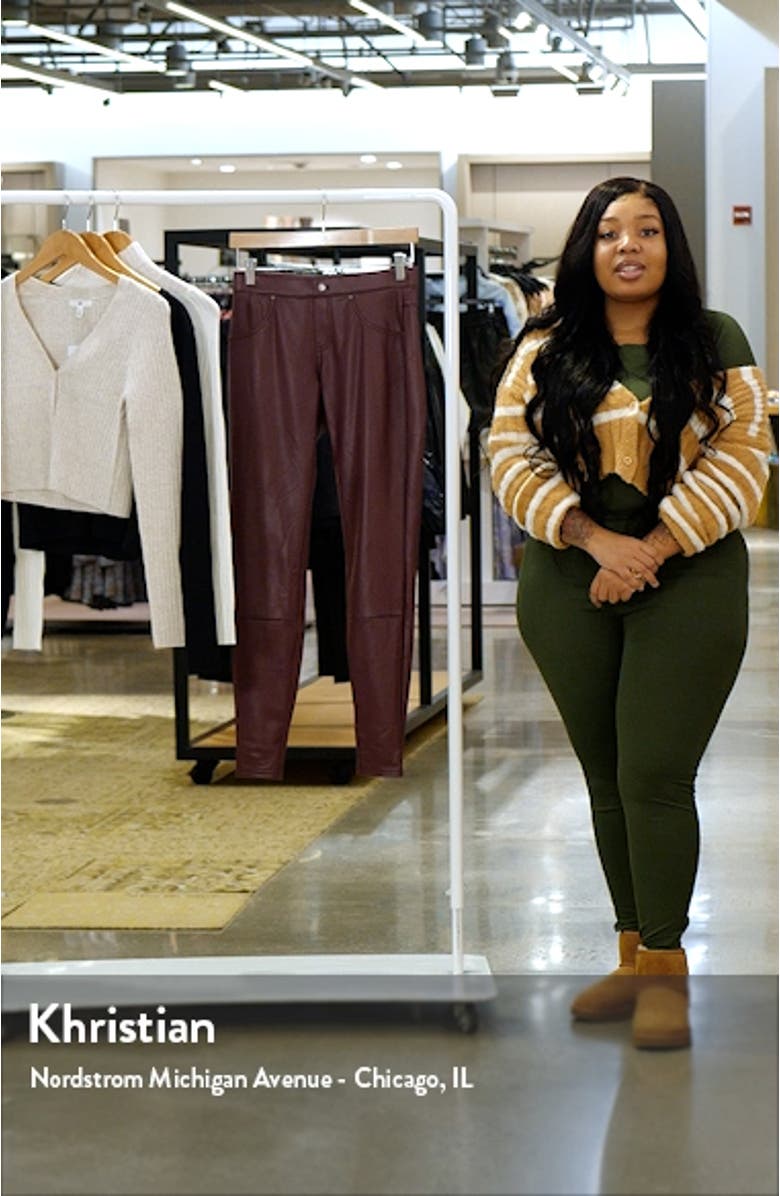 Faux Leather Leggings, sales video thumbnail