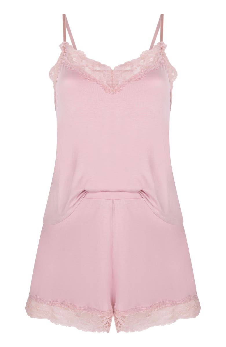 Hunkemöller Pyjama Set, Alternate, color, Pink