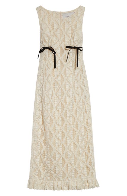 MERUERT TOLEGEN MERUERT TOLEGEN SCULPTED LACE MIDI DRESS