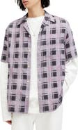 AllSaints Big Sur Check Camp Shirt