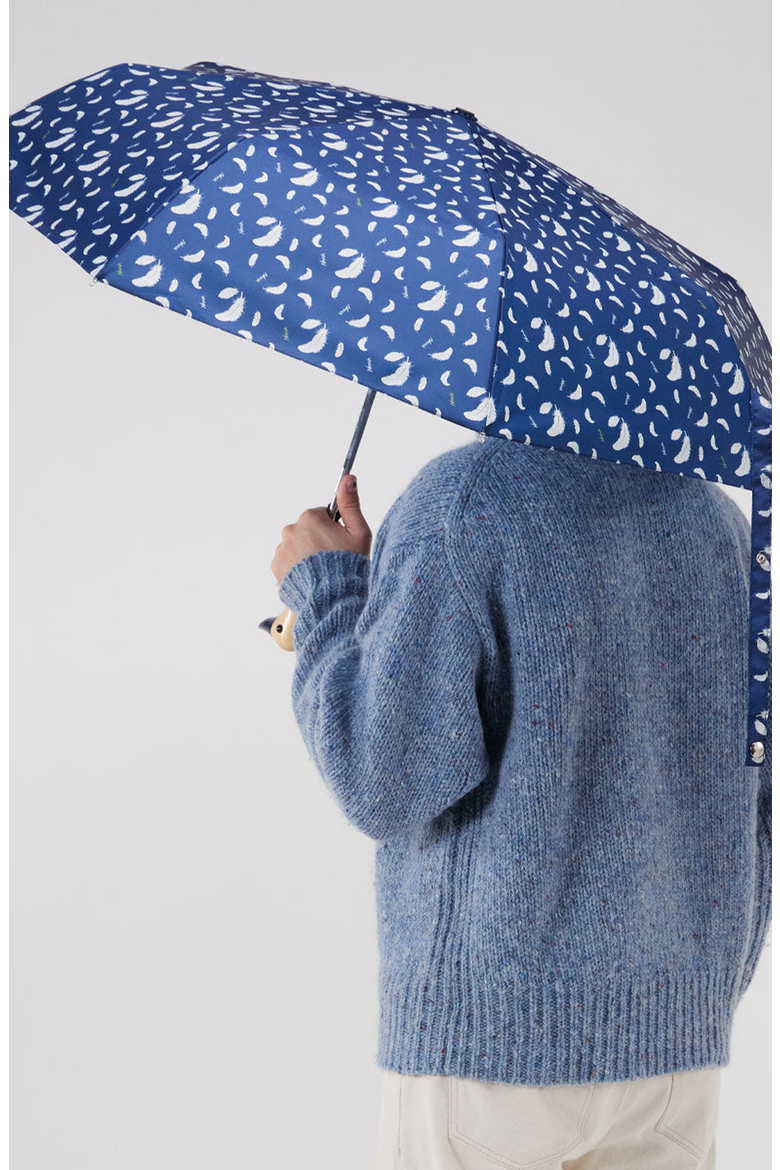 Sleep-Friendly Nanga Compact Duck Umbrella, Alternate, color, Navy Nanga