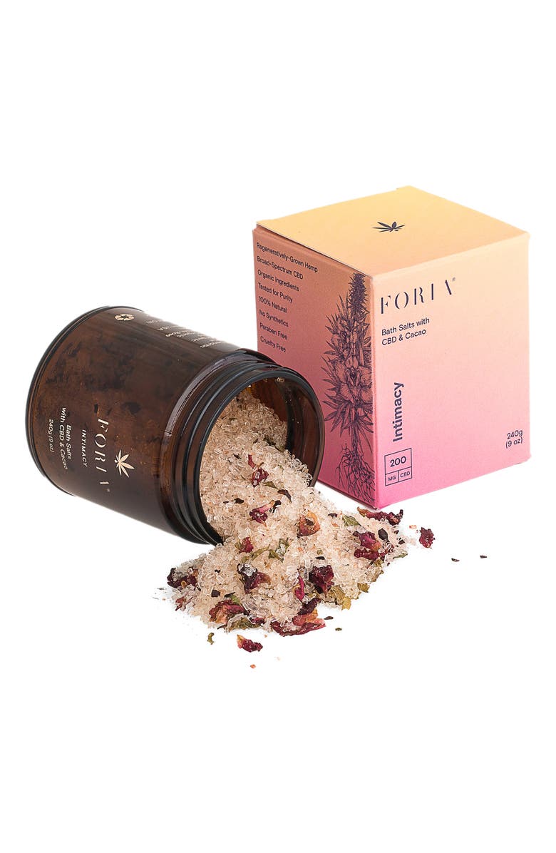 FORIA <sup>®</sup> Intimacy Bath Salts with CBD & Cacao, Alternate, color, 