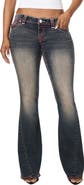 True Religion Joey Low Rise Flare Jeans