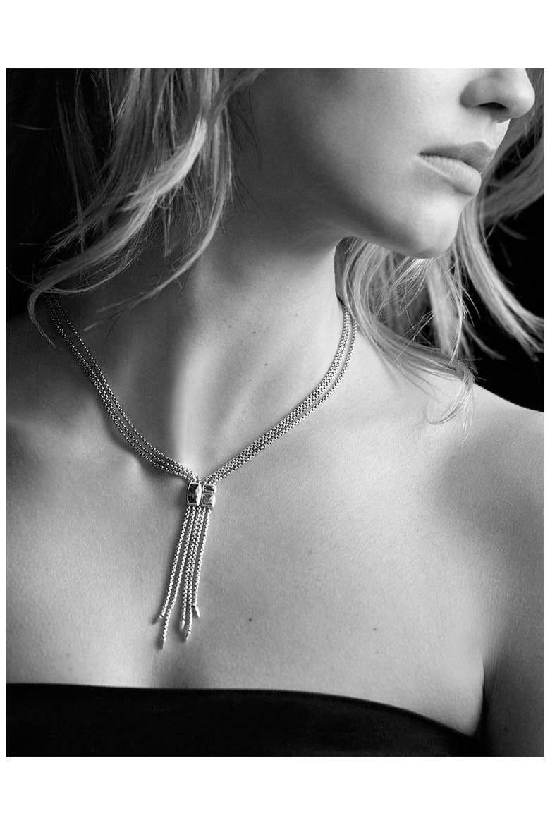 'Confetti' Drop Necklace with Diamonds, Alternate, color, DIAMOND