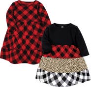 Hudson Baby Two Pack of Long-Sleeve Dress